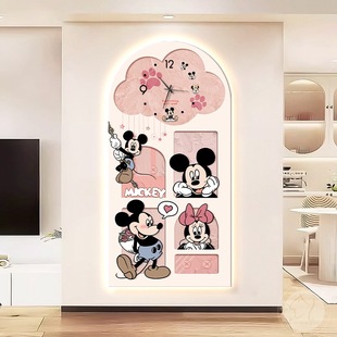 Cream Wind Entrance Decorative Painting Corridor Hanging Painting Line Puppy Entrance to the Door with Light Sandstone Murals