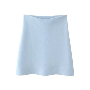 ZR foreign trade wholesale European and American style women's loose sleeve knitted jacket mini skirt 5536160 5536161