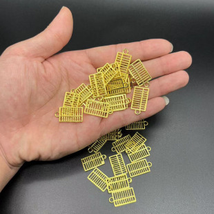 Оптовая продажа diy2 cm мини-малая золотая абака украшение сплава абака аксессуар имитация золота маленькая абака подвеска