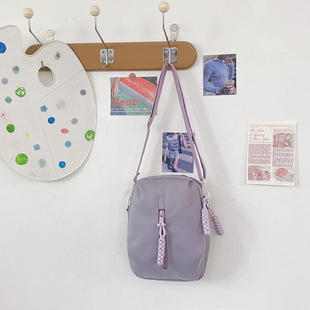 Cross-border Cute Small Bag Women's New Girl Student Crossbody Bag Portable Large Capacity JK Pain Bag Soft Girl Shoulder Bag