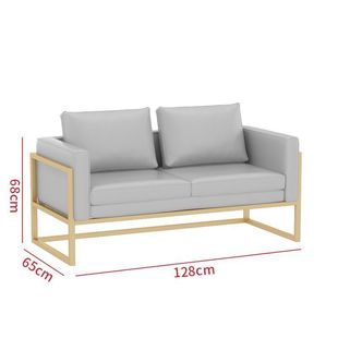 Scandinavian Bar Clear Bar Rest Area Cafe Leisure Reception Commercial Leather Tea Restaurant Sofa Deck Dining Table and Chairs
