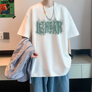 Внешняя торговля через границу Men shirt дешевый досуг мужской летний короткий рукав футболка оптовая продажа с круглым вырезом