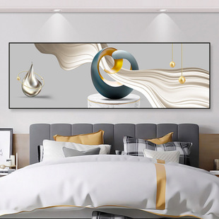 Bedroom Bedside Decorative Painting Self-adhesive Wall Sticker Painting Hotel Living Room Room Sofa Background Wall Wallpaper Sticker