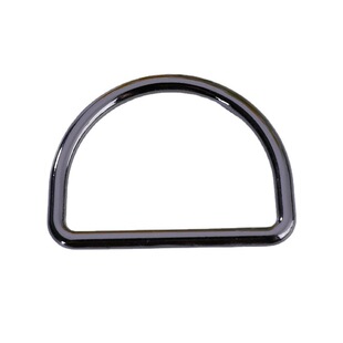 Manufacturer's Ready-Made Electric Hardware D-Shaped Buckle Semi-Circular Luggage Clothing Handbag Buckle Metal Accessories Thick Line Round Line D-Shaped Buckle