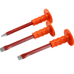 Wholesale flat head pointed stone chisel flat chisel hardware tools steel chisel stone nail puller crowbar nail puller