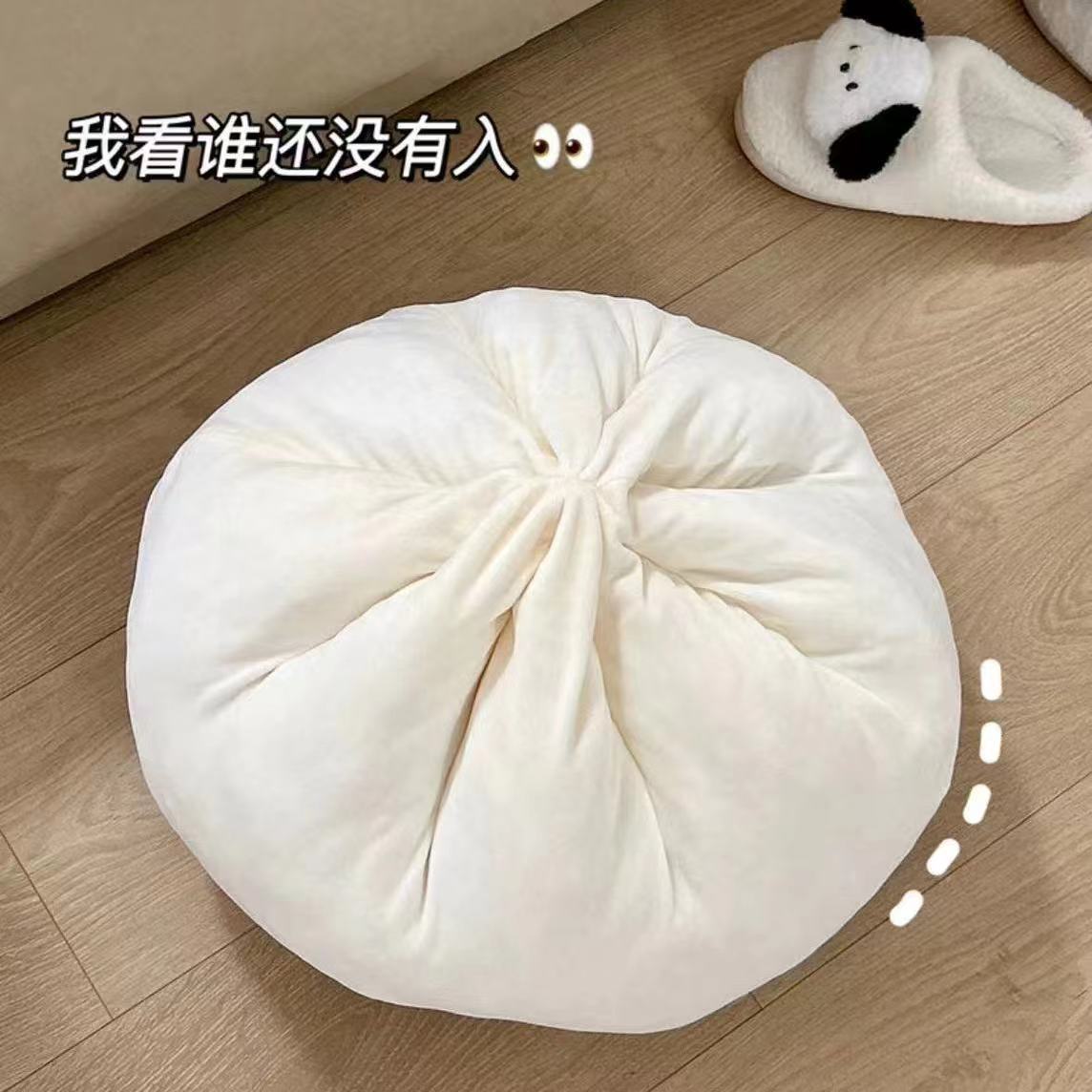 Kuso 베개 인형 봉제 쿠션 큰 고기 가방 창조적 인 침실 기숙사 음식 선물을위한 부드러운 잠자는 둥근 베개