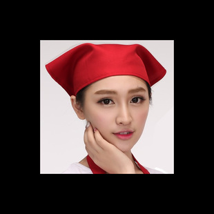 Chef Bow Tie Red Blue Yellow Green Sweat Towel Triangle Towel Kitchen Chef Tie Catering Training School Scarf Male