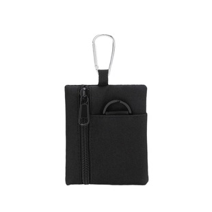Casual Camping Hiking Fishing Coin Storage Zipper Card Holder Key Headphone Bag, Outdoor Tactics Can Be Hung