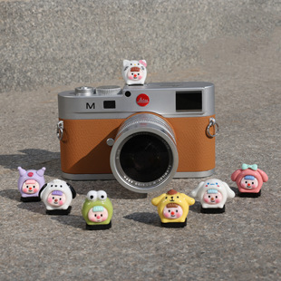 Camera Hot Boots Protective Cover Creative Cartoon Animal Sister Series for Canon Nikon Sony Fuji Micro SLR
