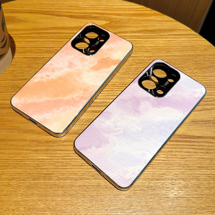 Применимо OPPO Reno13 чехол для мобильного телефона новый премиум смысл акварельный узор reno13pro легкий роскоши все включено для женщин