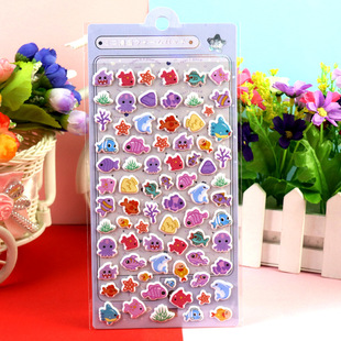 Новый стиль Sanrio Meloti Culomei Sticy Rubb Детская мультфильм Маленькая мягкая пузырьковая наклейка