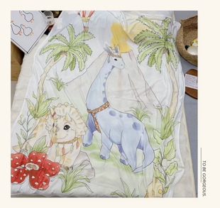 24 New Baby Air-conditioning Quilted Children's Summer Cool Quilted Thin Blanket Baby's Kindergarten Nap Ice Silk Cool Single Summer