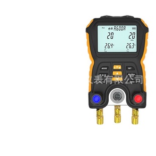 Xinst HT-750 Automobile Air Conditioning Refrigerant Meter Vacuum Refrigerant Valve Pressure Gauge Maintenance Electronic Digital Fluoride Meter
