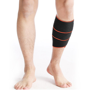 Sports Calf Protection Non-slip Strap Compression Elastic Bandage Winding Leg Protection Football Basketball Running Leg Protection