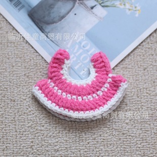 Hand-crocheted small skirt master dog doll clothes pendant wear cloth doll handmade accessories Korean accessories