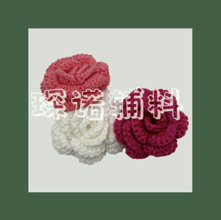 New Handmade Hand Crochet Flowers, Mixed Colors, Accessories, Clothes, Bags, Handmade Accessories, Knitting, Factory Direct Sales