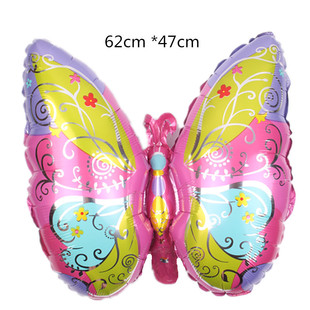 Large Butterfly Aluminum Film Balloon Birthday Dress Up Bee Frog Balloon Mall Annual Meeting Dress Up Cow Balloon