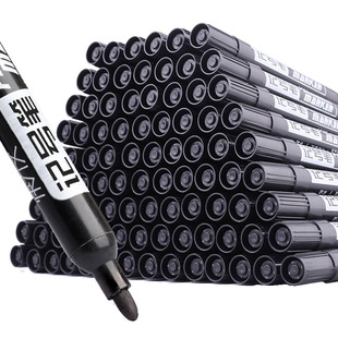 Mark pen oily waterproof non-fading ink thick pen Big Head Express Logistics Office pen