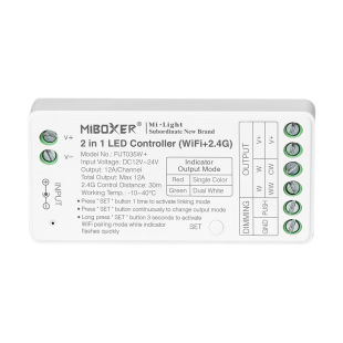FUT035W+ 2 in 1 LED Strip Controller (WiFi+2.4G)