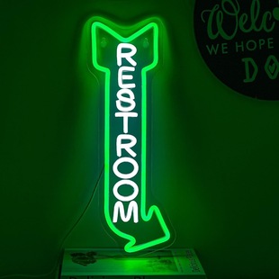 Трансграничный неоновый светодиодный бар комната светящийся Custom Good Vibes украшения Amazon temu исключительно для