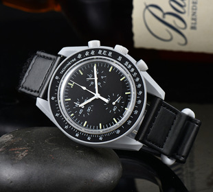 2022 Export Hot NIRICHA Men's Plastic Case Watch Quartz 6-pin Full-featured Second Running Watch Manufacturer Batch