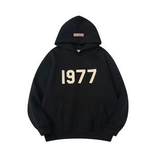 Factory double line Esse wholesale new chest LOGO hooded sweater FOGntials