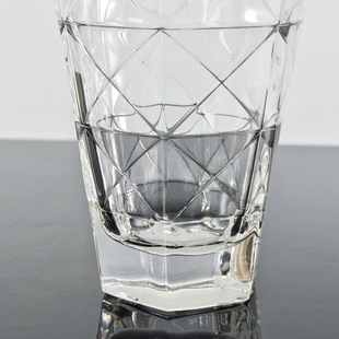 Living in harmony. Imported Diamond Glass Ins Style Household Embossed Water Cup Milk Juice Cold Drink Cup Summer Drink Cup