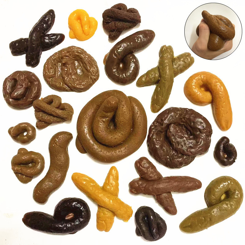 Fake poop - Halloween/April Fool's Day prank tool, a funny plastic replica of poop.