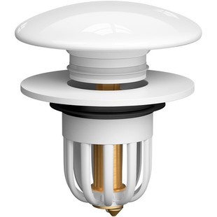 Universal Household Wash Basin Press-type Ceramic Bounce Core Water Plug Basin Bounce Core Drain Tube Odor-proof
