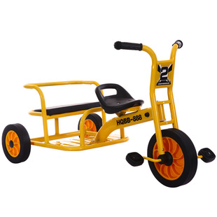 Kindergarten Tricycle Children's Double Preschool Education Tricycle Tricycle Bicycle Outdoor Toy Car Children's Bicycle