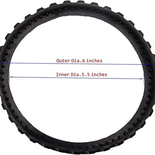 Сменный резиновый трек R0526100, совместимый с Zodiac Mx8 Elite Mx6 Elite Mx8 Mx6
