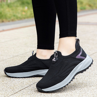 Genuine Foot Shoes for the Old Men One Pedal Shoes for Spring and Summer Breathable Sports Non-slip Shoes for Dad Flagship Store genuine goods
