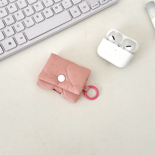 41261 ins new style suitable for apple AirPods bluetooth earphone bag cute earphone storage protection soft case