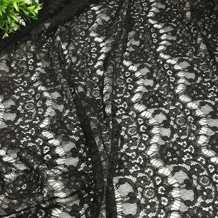 Hollow brocade cotton lace fabric fashion eyelash strand lace clothing handmade DIY accessories lace fabric