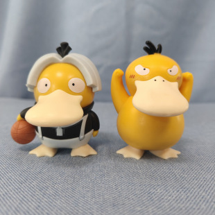 Cute Duck Ornaments Decorative Positive Energy Small Ornaments Refueling Duck Ornaments Hand-held Funny Kun