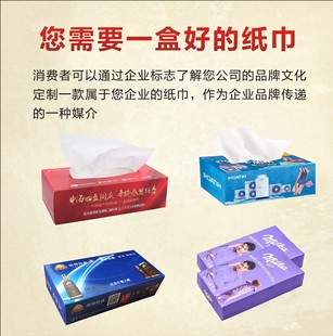 Customized Paper Towels with Printable Logos for Advertising and Promotion, Customized Hotel Bars, Restaurants, and Hotels, Customized Boxed Facial Tissues