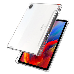 Для Lenovo небольшая новая накладка с плоской панелью, защитный чехол, кожаный материал, четыре уголка, защита от падения с прорезью для ручки, тройные Y-образные боковые наклейки