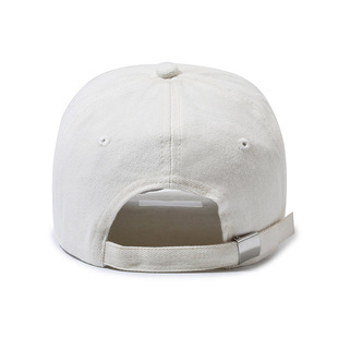 South Korea Hat Women's Autumn and Winter Big Head Embroidered Letter Sanding Baseball Cap Korean-style All-match Face Showcase Small Cap