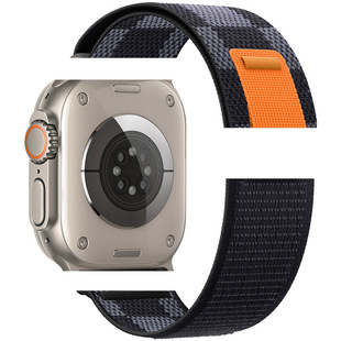 Применимый apple watchs10/ultra2 официальный тот же Wild Ring колец липучка Apple с черной пряжкой