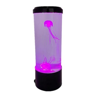 Cross-border jellyfish table lamp LED colorful color changing atmosphere night light Mini Aquarium simulation jellyfish decorative lamps