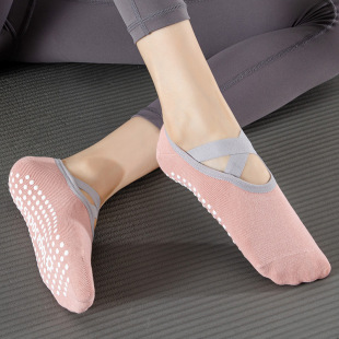 Yoga Socks Women Socks Cotton Professional Non-slip Silicone Indoor Fitness Dancing Beginner Pilates Sports Socks
