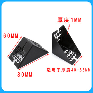 Cross-border dedicated 50mm plastic photo frame furniture aluminum alloy door and window cabinet corner protection anti-collision frame wooden door corner protection
