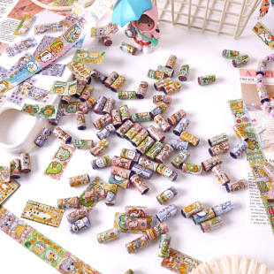 Cross-border sticker beads stickirolls children's cute sticker bracelet bracelet net red cartoon toys wholesale