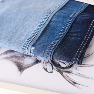2023 new spot linen cotton twill denim fabric manufacturers wholesale spring and autumn casual shirt denim fabric
