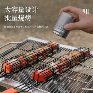 Открытый деревянная ручка барбекю клетка для кемпинга мясо овощи барбекю сетка для пикника барбекю инструмент гриль колбаса на углях