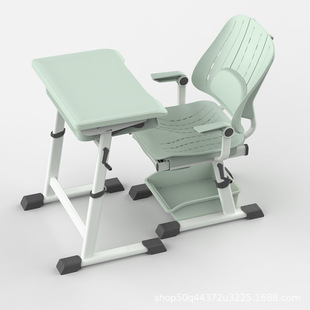 Lunch Break Chair for Primary and Middle School Students Reclining Folding Lifting Children's Multifunctional Lunch Break Desk Desk for Home Students