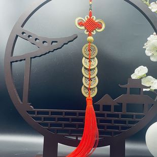 New style non-open brass big belly gourd five emperors corrosion carving upper open copper gourd pendant sealing glaze imitation oxidation