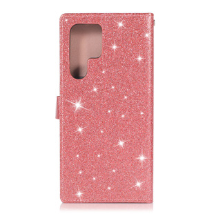 Suitable for Samsung S25Edge glitter love deduction S24FE/NOTE20/J720 card mobile phone leather case