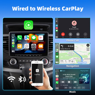 Трансграничные горячие продажи carplay 2-в-1 андроид Auto конвертер коробки оригинального автомобиля проводной к carplay беспроводной коробки