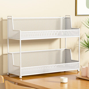 Desk multi-layer cup holder water cup storage rack dining table desktop household Cup Tea Cup storage rack multi-functional shelf
